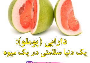 دارابی (پوملو):یک دنیا سلامتی در یک میوه